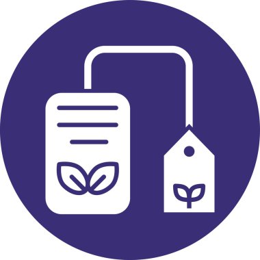 Çanta. Web simgesi basit illüstrasyon