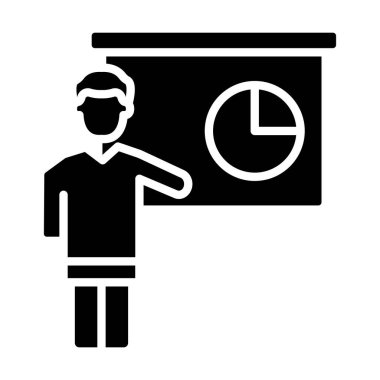 İnsanların vektör simgesi ve çalışma