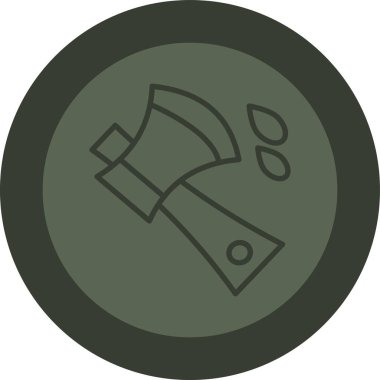 Modern b 'nin vektör illüstrasyonu silah ikonundan yoksun