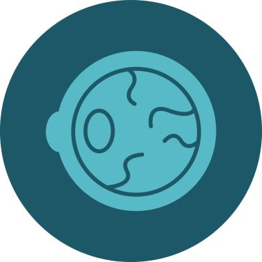 Gezegen simge vektör çizim