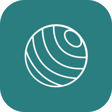 Dünya simgesinin vektör illüstrasyonu