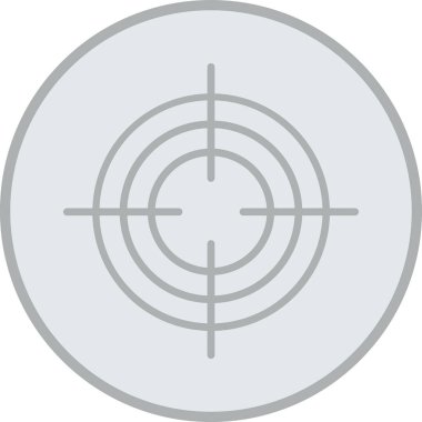 hedef simge, vektör illüstrasyonu