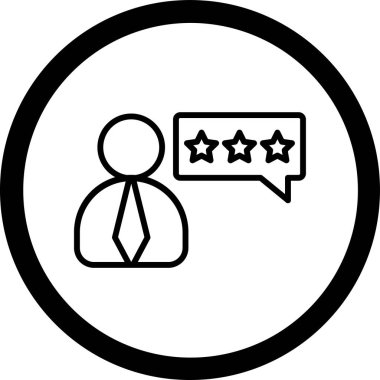 Müşteri hizmeti simgesi, vektör illüstrasyonu