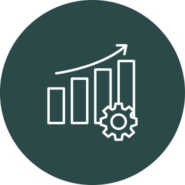 İş simgesinin vektör illüstrasyonu