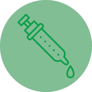 Şırınga ikonu vektör çizimi