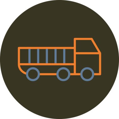 kamyon simgesi çizimi