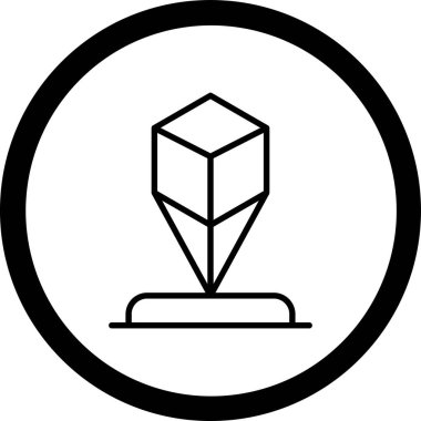 seo modern simgesinin vektör illüstrasyonu