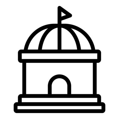 Kilise kutsal kişilerin resmi, anahat stili