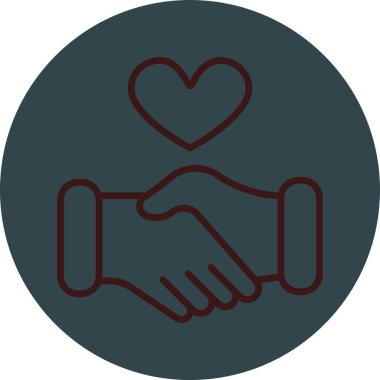 El sıkışma vektör simgesi. bu düz yuvarlak düğme düz beyaz renkler kullanır ve gümüş arkaplanda izole edilir.