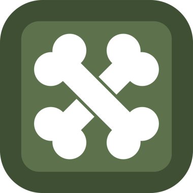 Tek bir yolun tek bir izole edilmiş simgesinin vektör çizimi