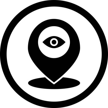 Modern bir simgenin vektör illüstrasyonu