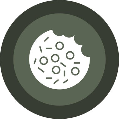 yiyecek ikonu vektör illüstrasyonu