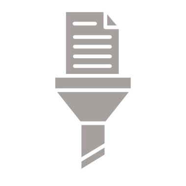 İzole edilmiş tornavida simgesi Vektör illüstrasyonu