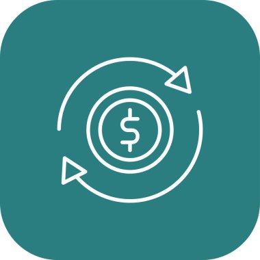 para simgesi soyut arkaplanda izole edildi