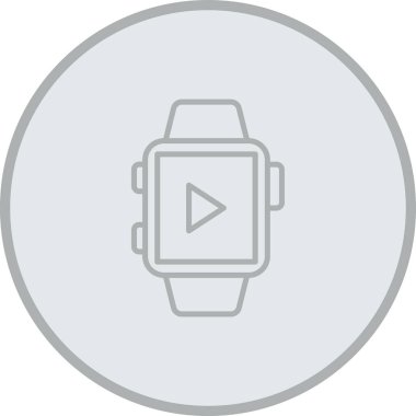 vektör saat simgesi, modern tasarım illüstrasyonu