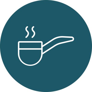 Çay potu vektör çizim