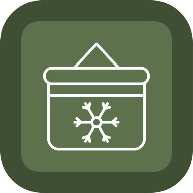 Modern simgenin vektör illüstrasyonu