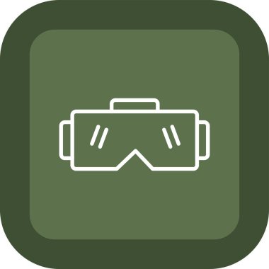 Bir simgenin vektör illüstrasyonu