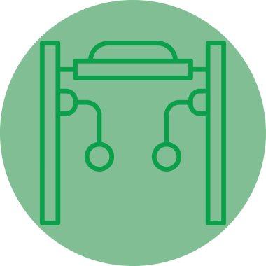 Modern bir simgenin vektör illüstrasyonu