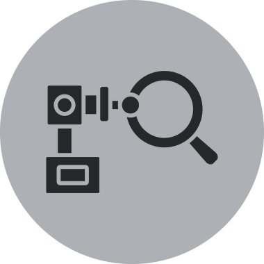 vektör Arama Simgesi illüstrasyonu