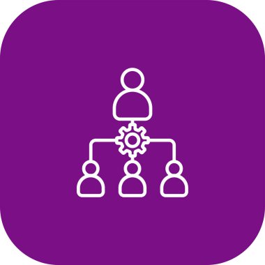 İş ve finans simgesinin vektör illüstrasyonu