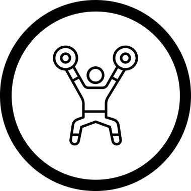 İnsan simgesinin vektör illüstrasyonu