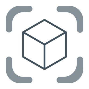 3d yazıcı simgesi vektör çizimi çizimi