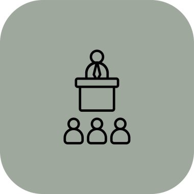 İnsan simgesi, vektör illüstrasyonu