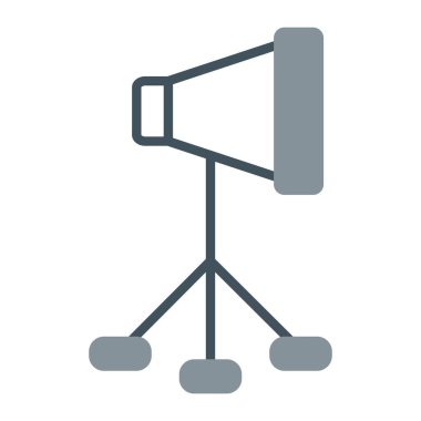 Hoparlör simgesi, vektör illüstrasyonu