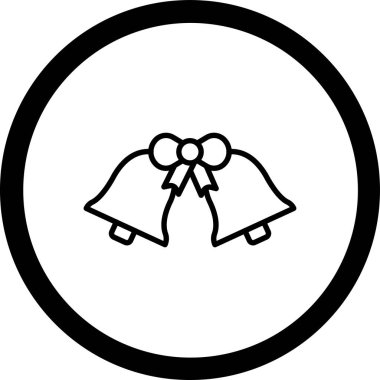 Düğün simge vektör çizim