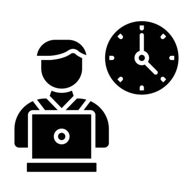 seo modern simgesinin vektör illüstrasyonu