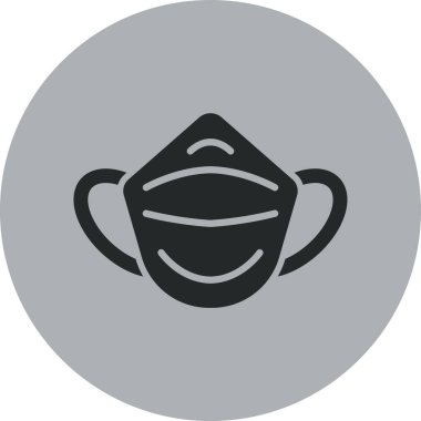 Kahve fincanı ikonu. vektör illüstrasyonu