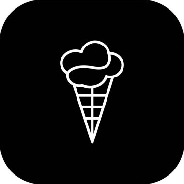 Soyut arkaplanda krem rengi simgesi izole edildi