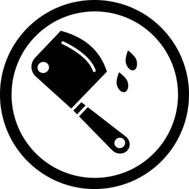 Balta simgesi vektör illüstrasyonu