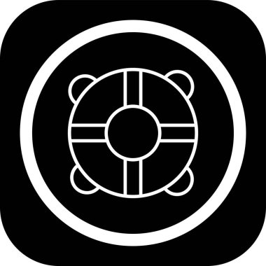 Seo simgesinin vektör illüstrasyonu