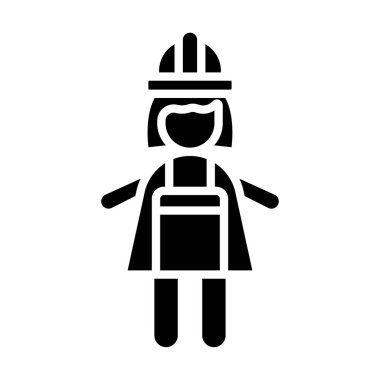 Kadın simge vektörü beyaz arkaplanda izole, avatar şeffaf işaret, çizgi veya işaret