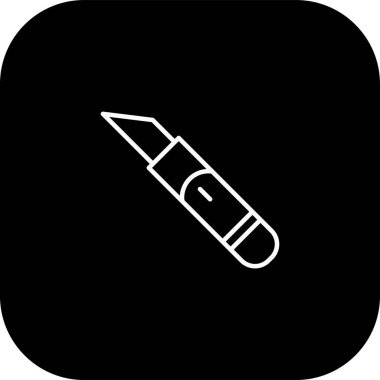 kalem simgesi vektör illüstrasyonu