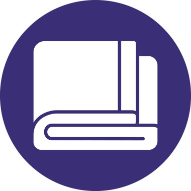 kitap simgesi vektör illüstrasyonu