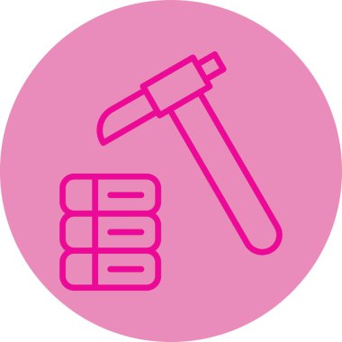 Modern simgenin vektör illüstrasyonu