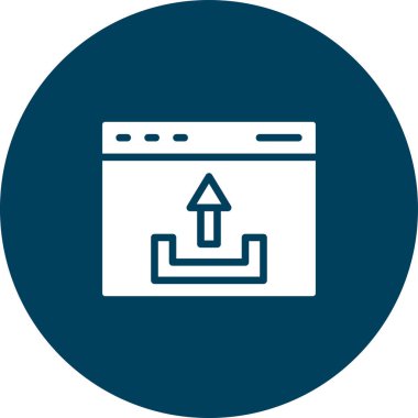 Vektör indirme Simgesi illüstrasyonu