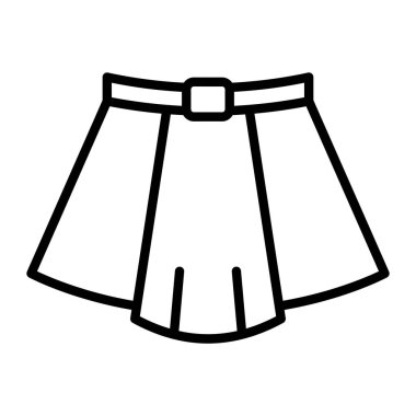 Etek simgesi, anahat stili