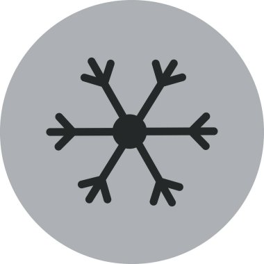 kar tanesi vektör simgesi