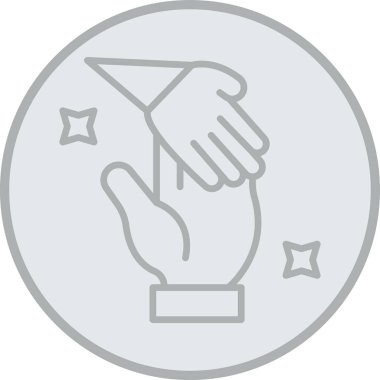 Bir fincan kahve ikonunun vektör çizimi