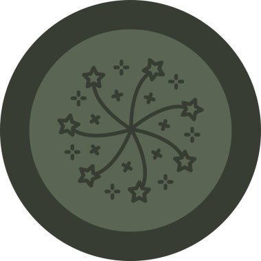 Pusula simgesinin vektör illüstrasyonu