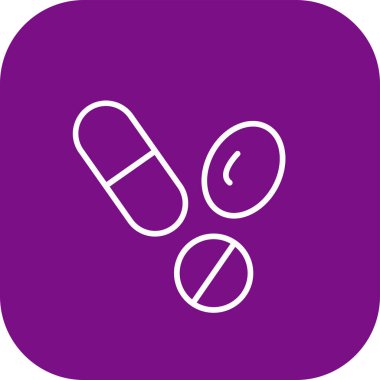 hap ikonu vektör illüstrasyonu