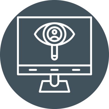 seo modern simgesinin vektör illüstrasyonu