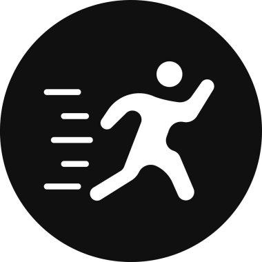 Modern insan simgesinin vektör illüstrasyonu