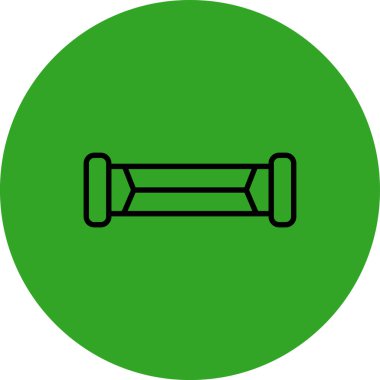 Modern b 'nin vektör illüstrasyonu eksik simgesi