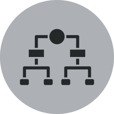 vektör ağ simgesi çizimi