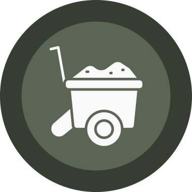 yiyecek vektörü simgesi modern illüstrasyon